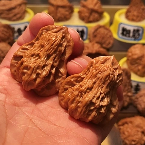 吊坠文玩核桃小花生