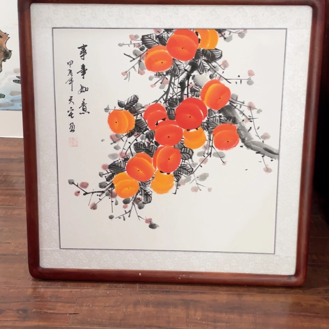 国画带框尺寸63*63厘米