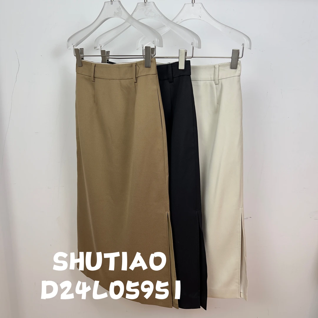 【SHUTIAO】2024秋冬：新款小众设计款裙子D24L05951
