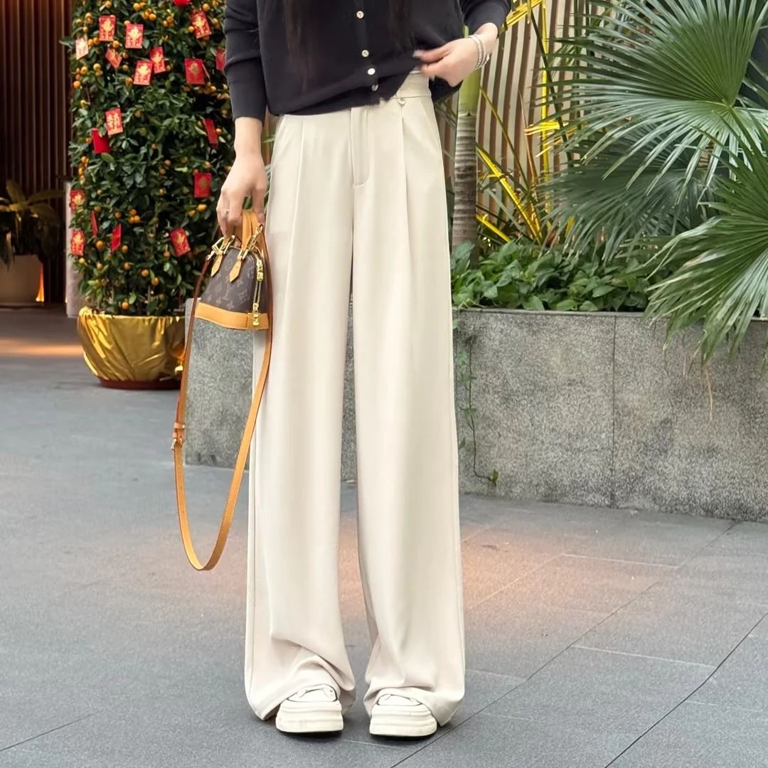 宿慕SUMU 女款直筒西装裤 2-14秋季2025新款时尚休闲裤M0002M