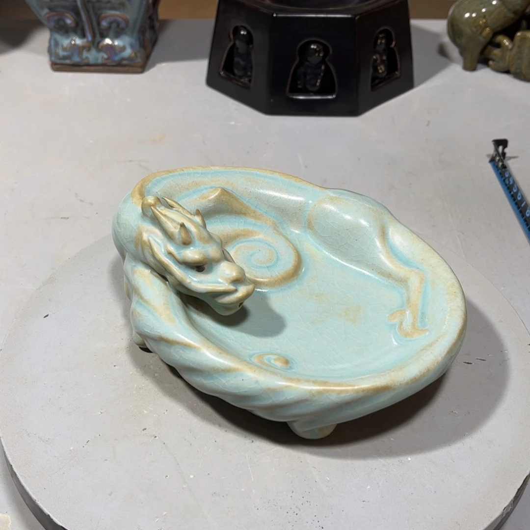 瓶汝窑瓷器品相完美