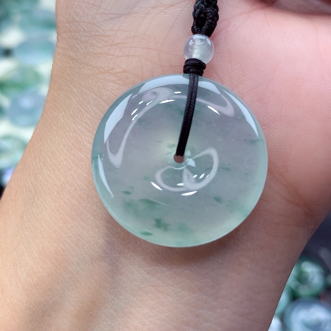 颈饰未镶嵌翡翠编号81尺寸26.3-6.3