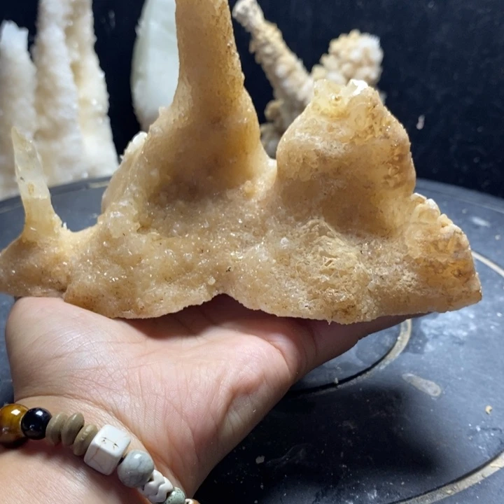 山***情玛瑙/玉髓合金挂件