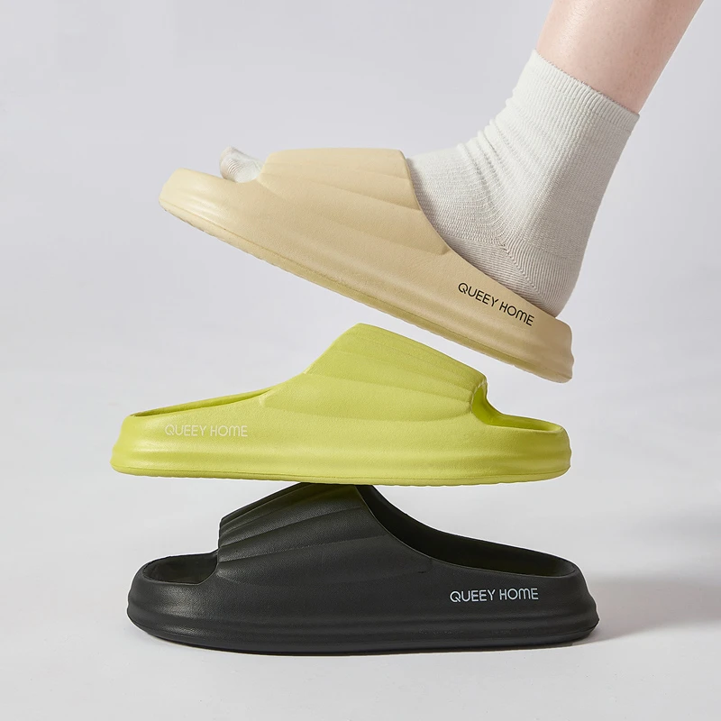 拖鞋女士夏季2024新款家居室内防滑防臭男款外穿踩屎感凉拖鞋男式