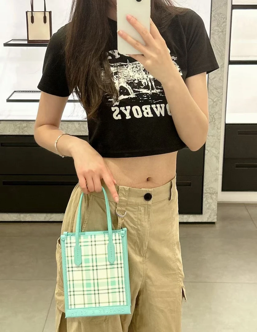 30671515混色S女士单肩手提包，默认微瑕