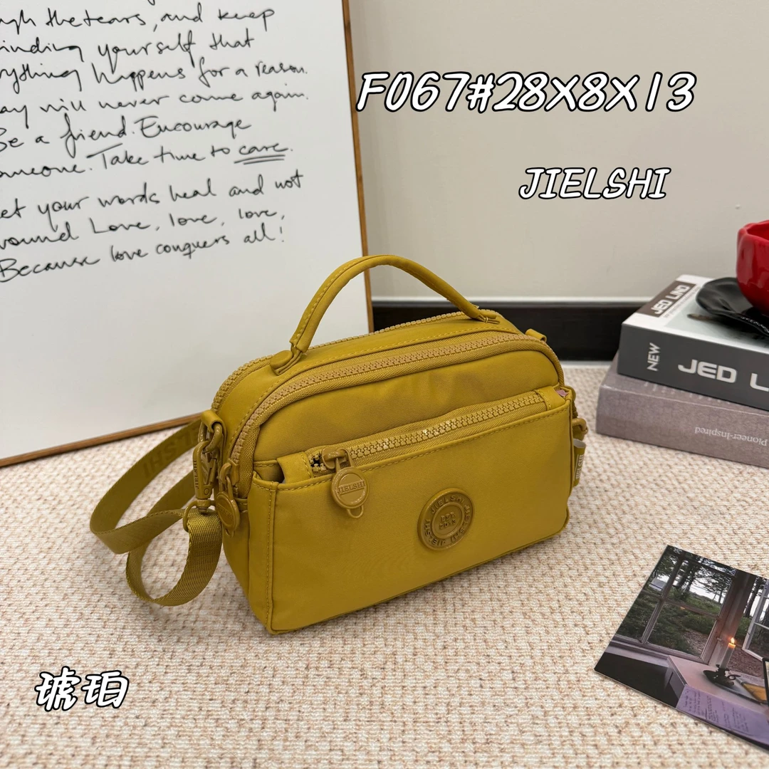 捷朗仕女包新款多层斜挎包休闲单肩-F067