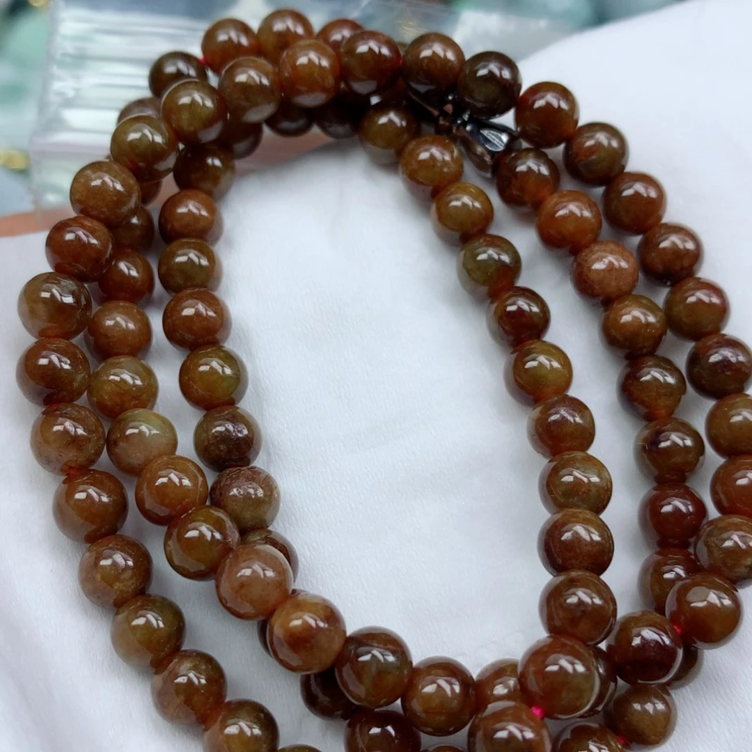 翡翠颈饰未镶嵌手串