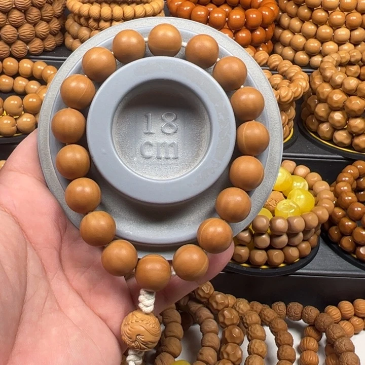 猴头核桃手串家**宝正圆原色光珠