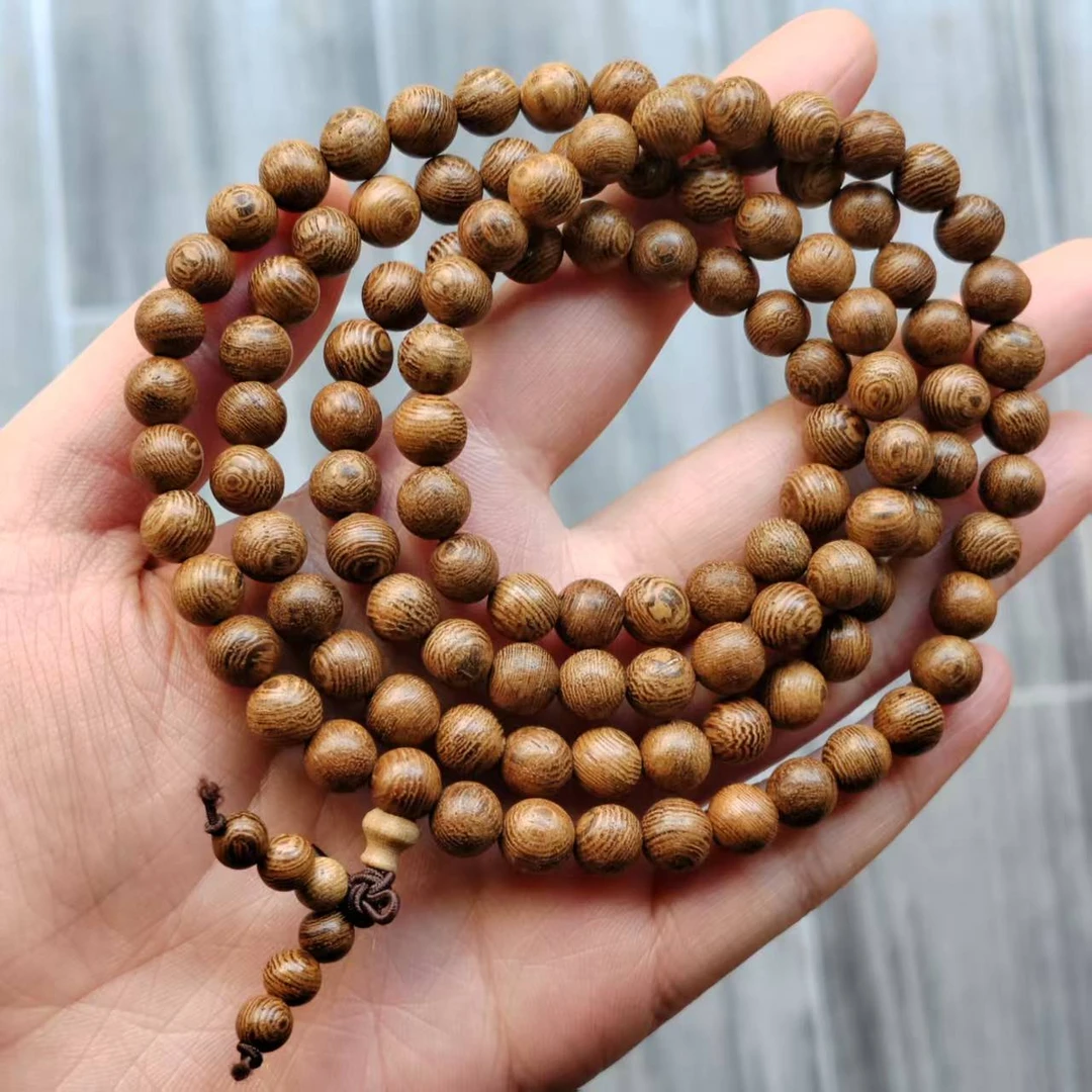 鸡翅木佛珠手串男女款卡8 019（无礼盒 ）