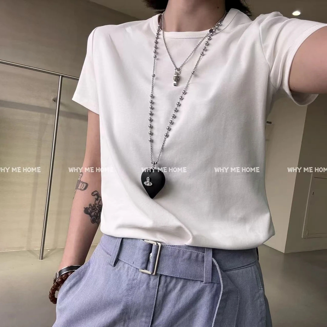 【简约T】韩版休闲百搭显瘦正肩T恤8226