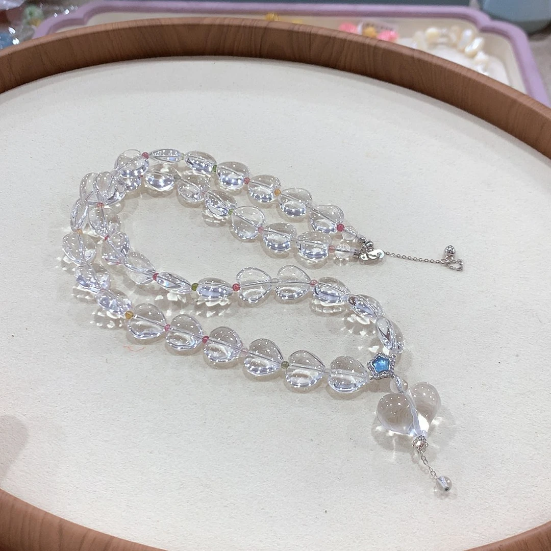 未镶嵌颈饰水晶项链