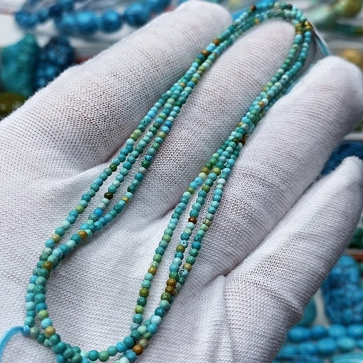 绿松石未镶嵌天然原矿 地大质检