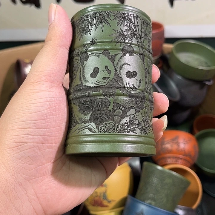 茶杯紫砂全手工紫砂主人杯