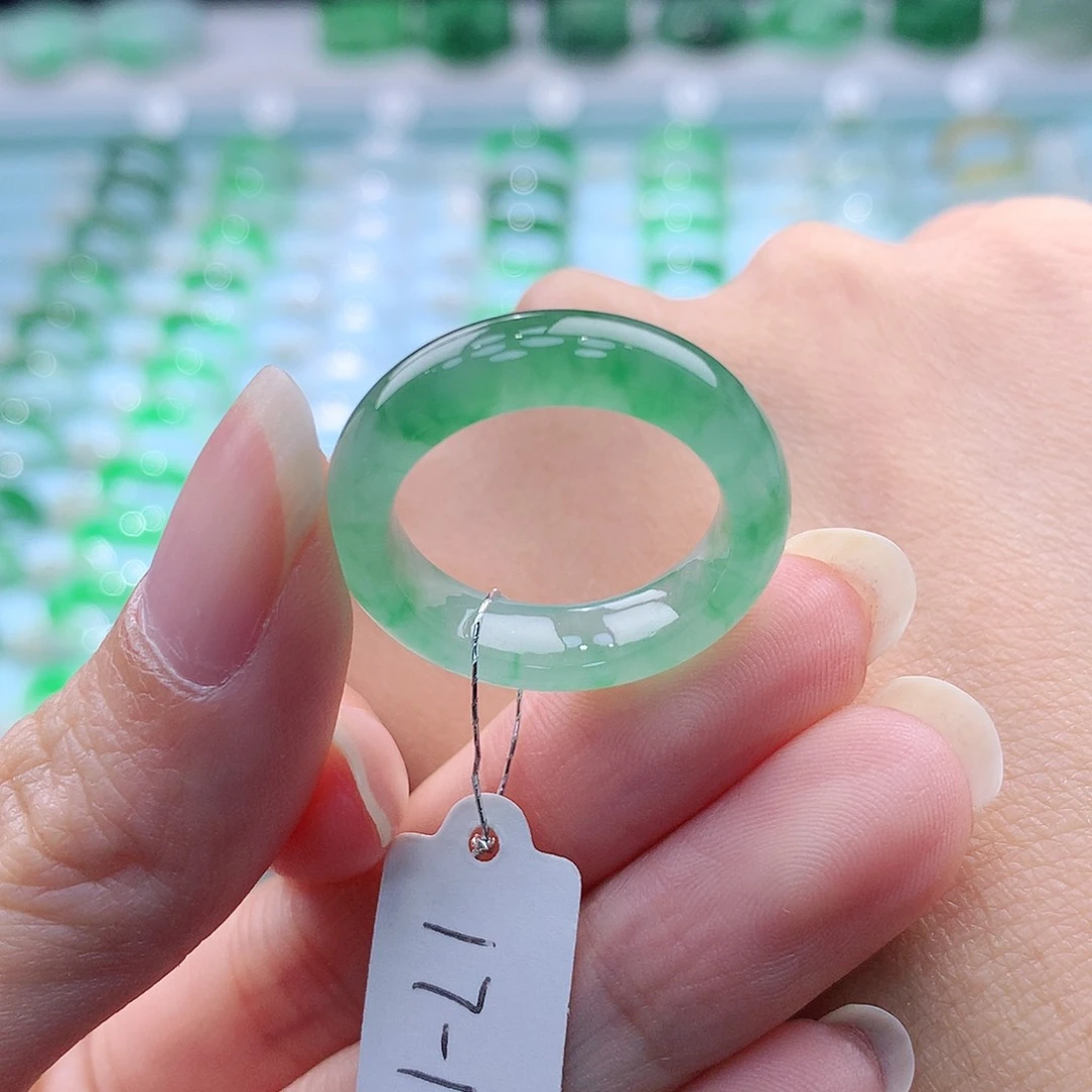 未镶嵌戒指翡翠A货缅甸翡翠