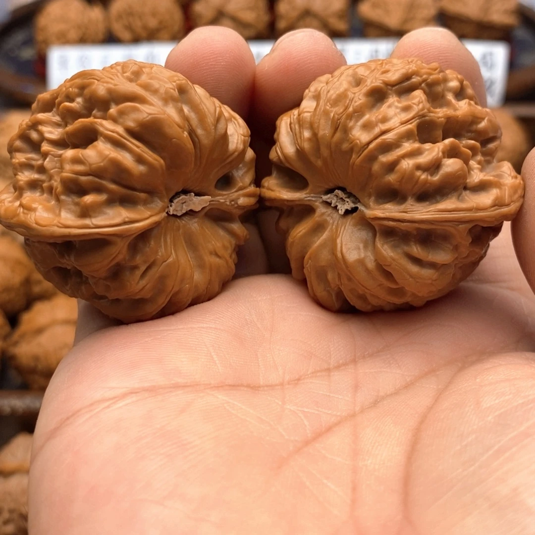 吊坠文玩核桃44尺 平谷凹底 19