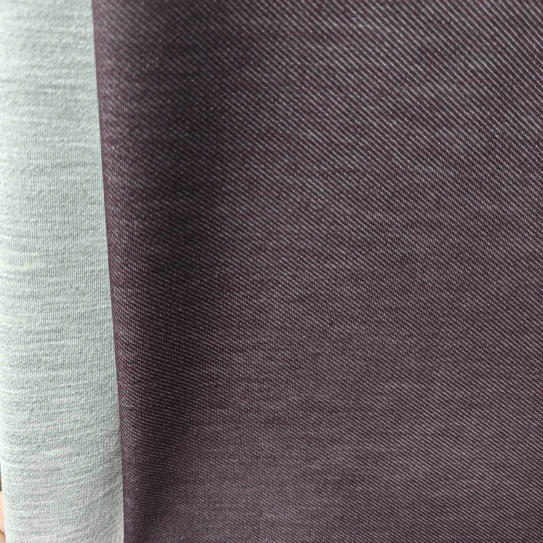 木槿紫 氧吧牛仔布料