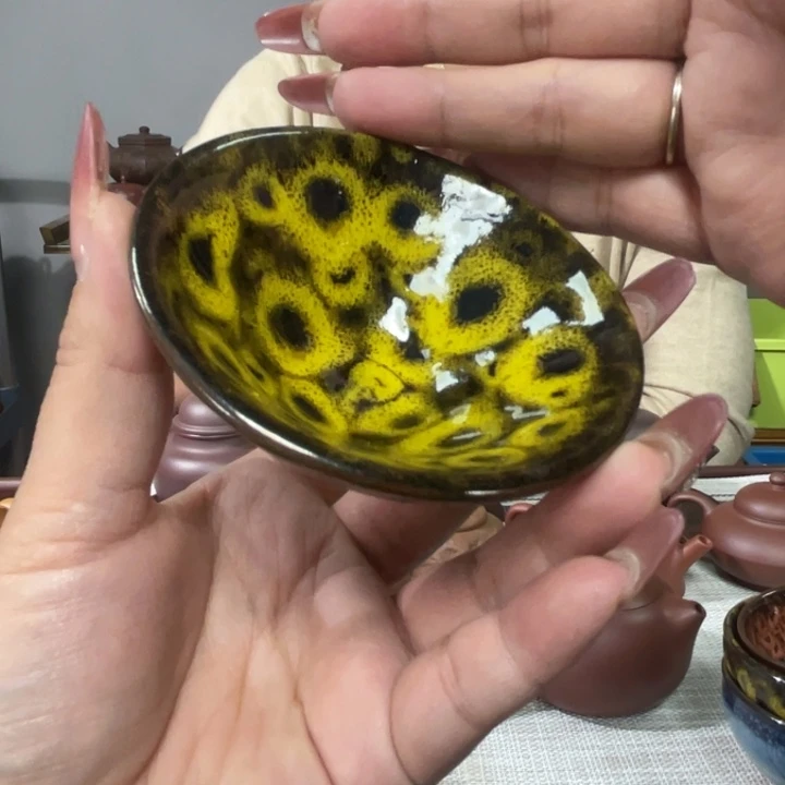 紫砂茶杯宜兴原矿紫砂精品手工