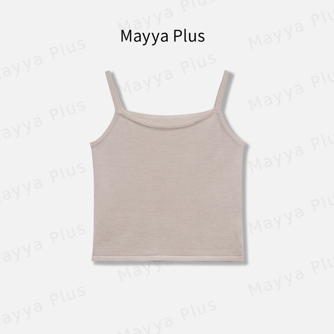 【初阳】Mayya Plus麦芽定制轻奢气质显瘦百搭款吊带32518583B