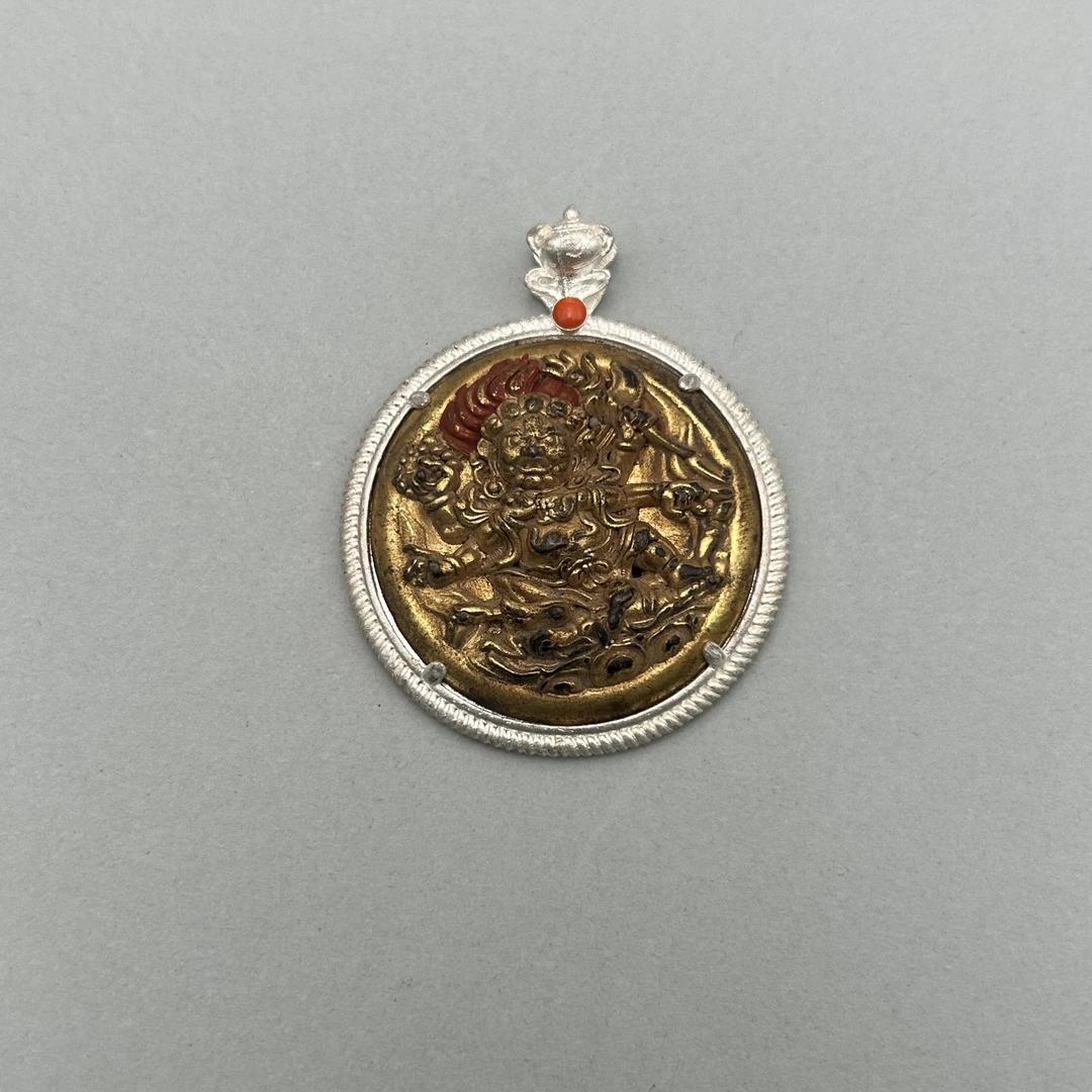 19世纪中后期 六臂大黑天随身佛HSZC/92608