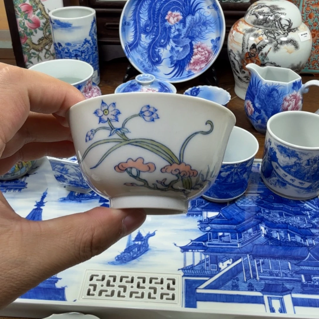 全手工全手绘陶瓷