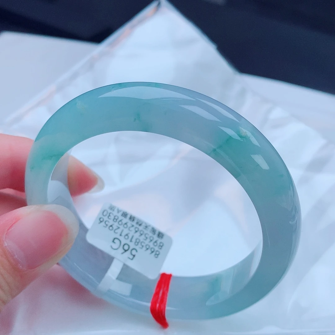 翡翠手镯未镶嵌天然缅甸翡翠A货手镯