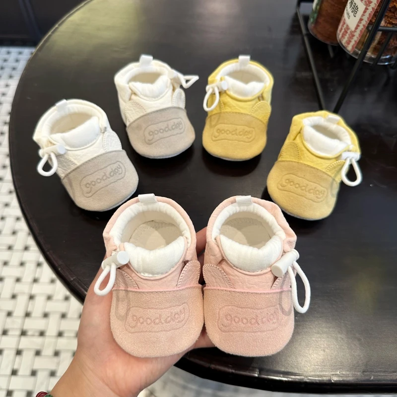 0-1岁男女宝宝春秋步前鞋防滑软底舒适3-9月婴儿鞋子休闲护脚可爱