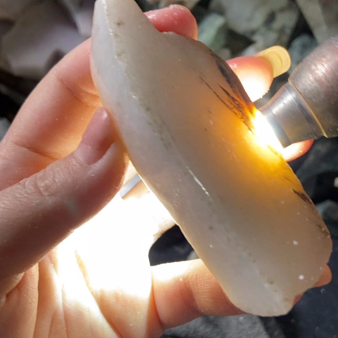 翡翠未镶嵌挂件天然翡翠