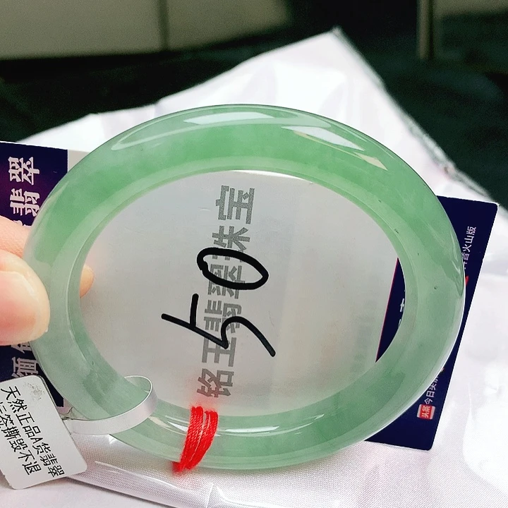 翡翠未镶嵌手镯缅甸天然a货翡翠手镯