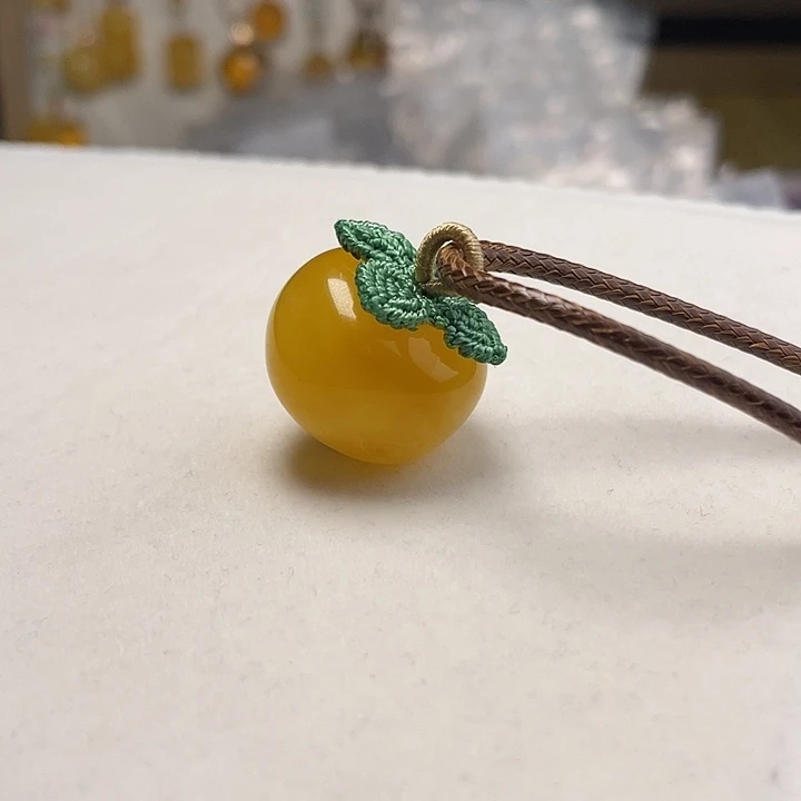 蜜蜡未镶嵌裸石蜜蜡吊坠