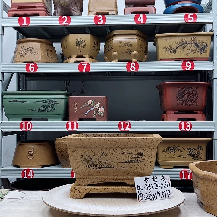 紫砂花盆紫砂花盆