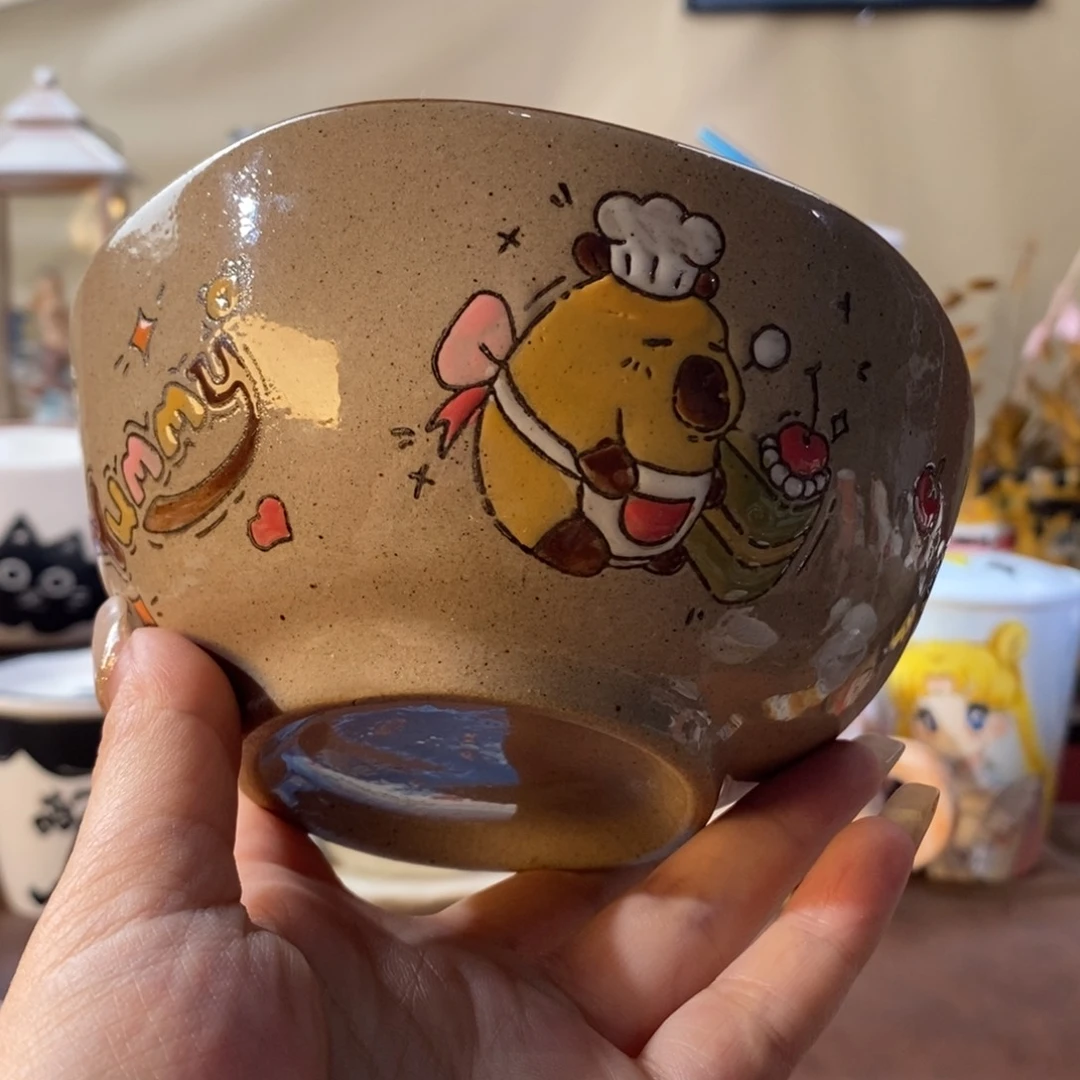 杯青*景德镇文创手绘水杯