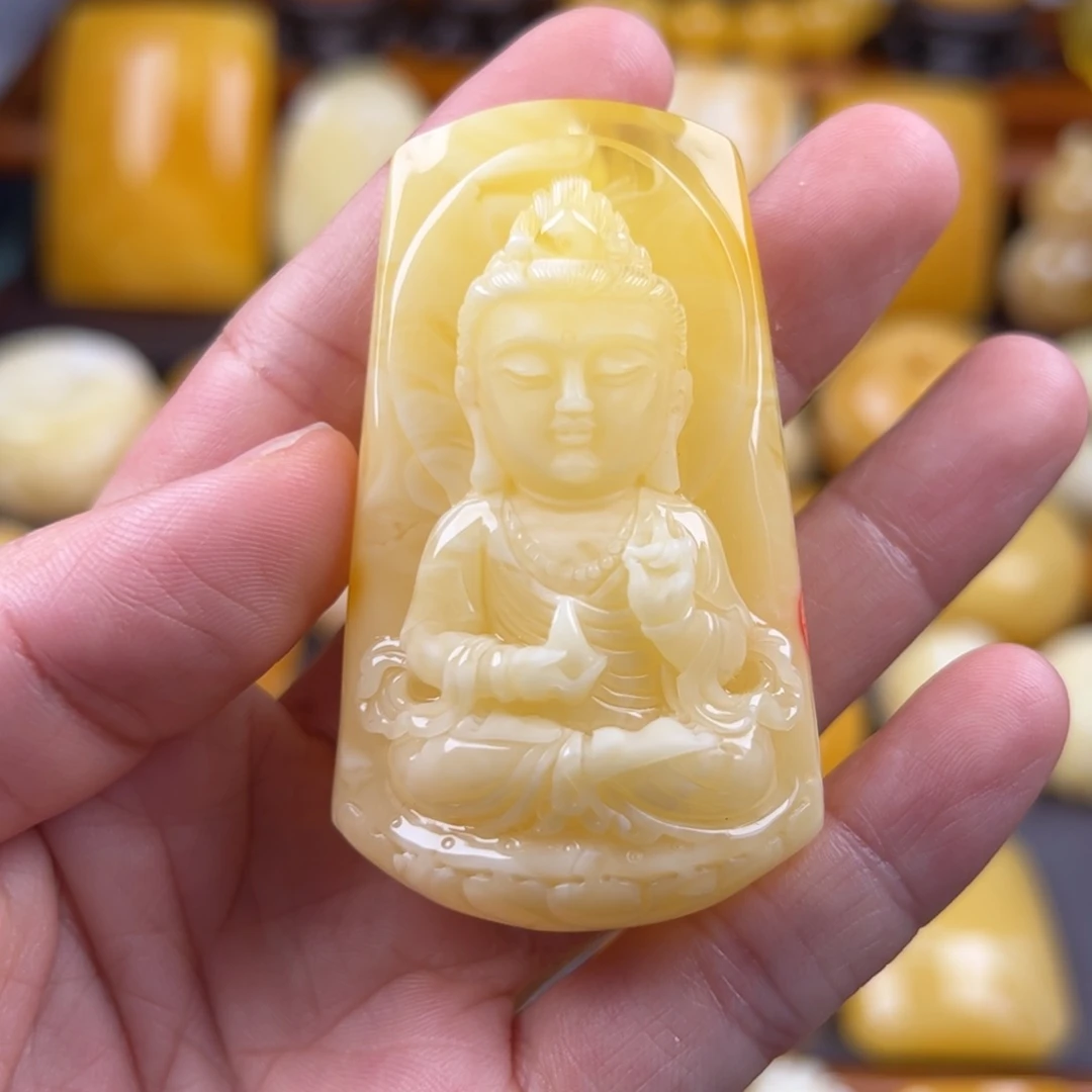 未镶嵌颈饰琥珀纯天然琥珀蜜蜡无优化