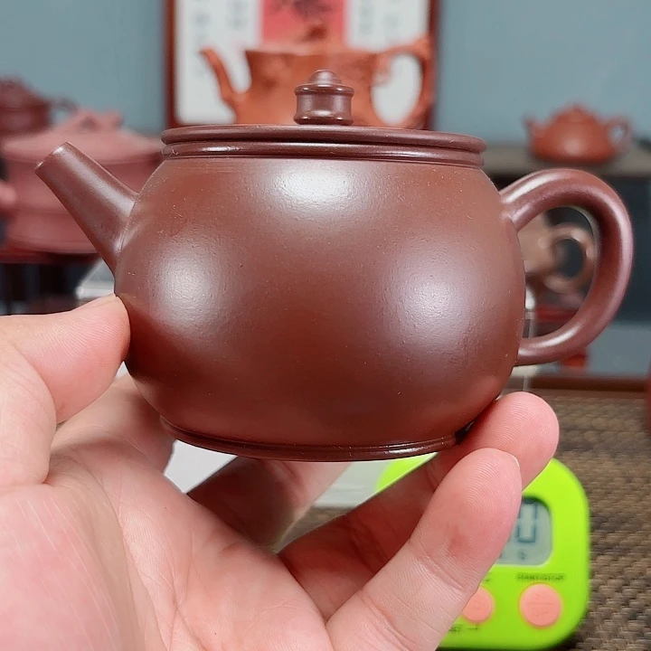 天****）宜兴原矿手工紫砂壶