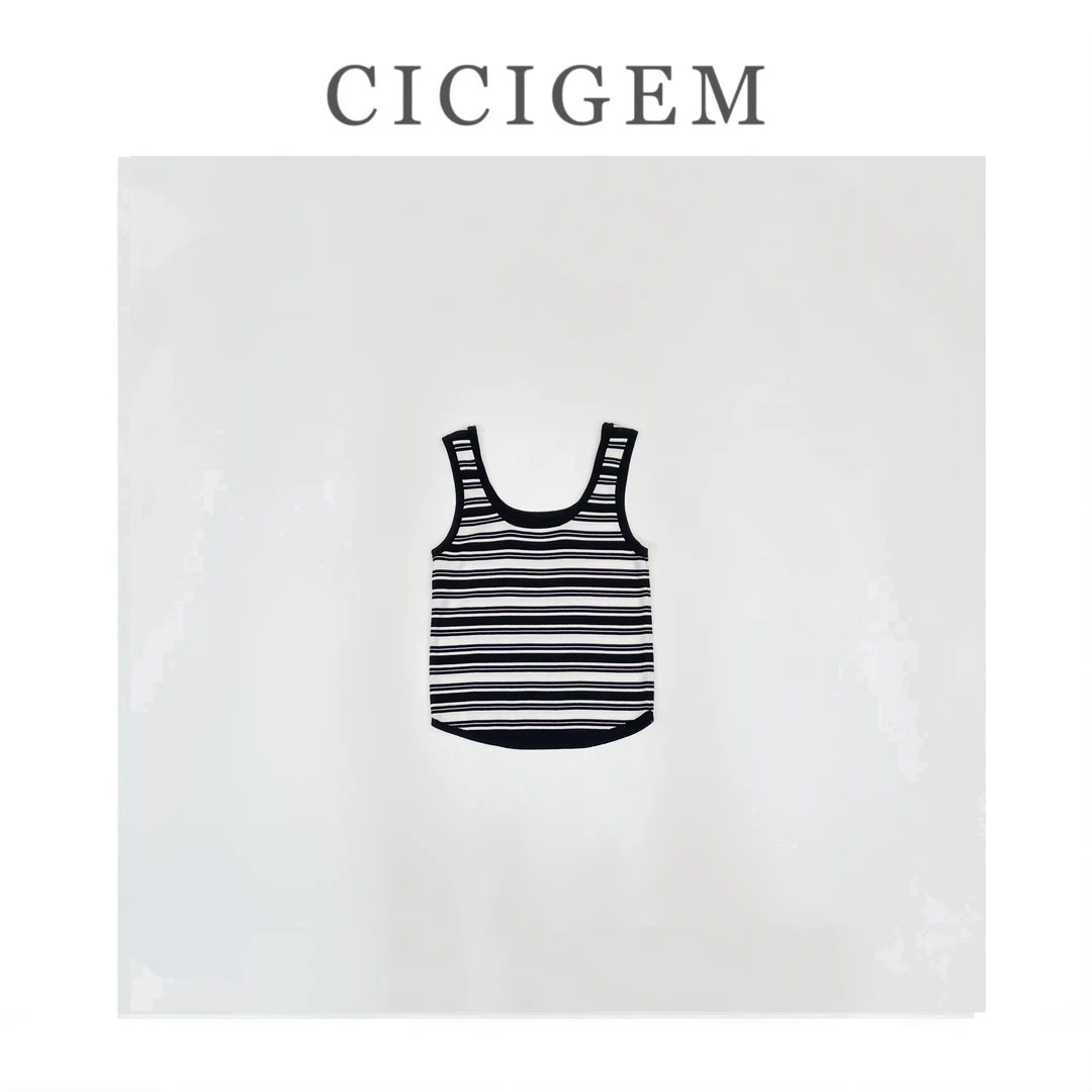 CC~【云间花】百搭修身显瘦内搭外穿休闲背心