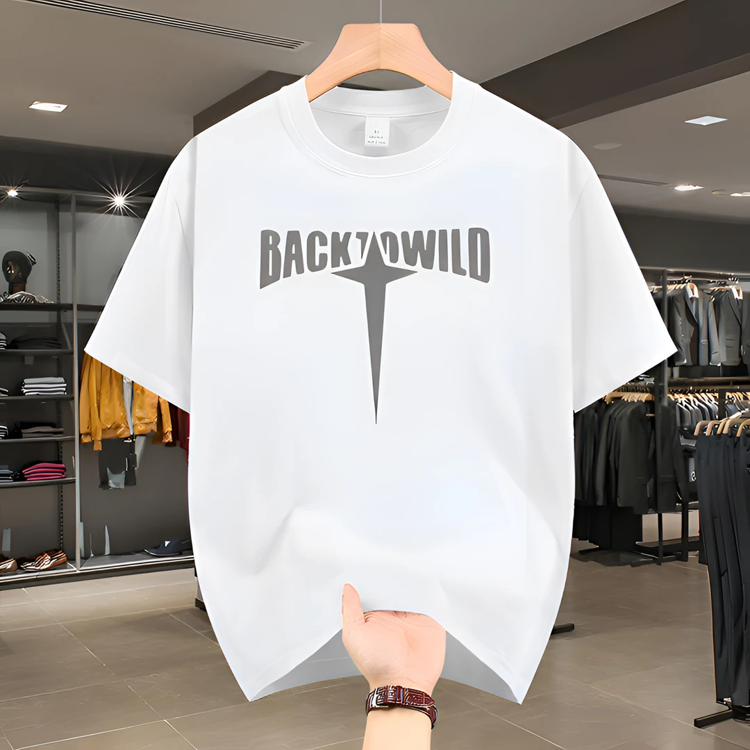 潮流宽松短袖T恤男士夏季新款百搭上衣休闲纯棉春夏半袖情侣韩版