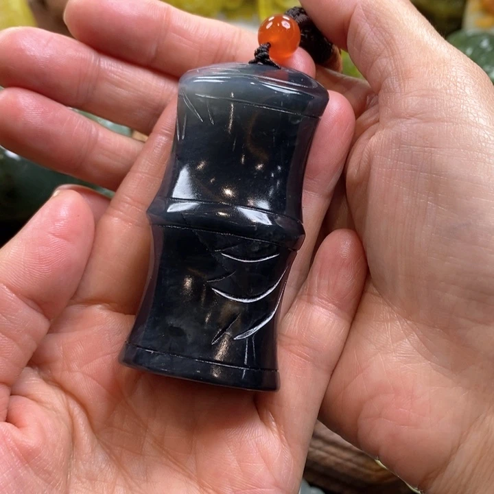 蛇纹石玉未镶嵌手把