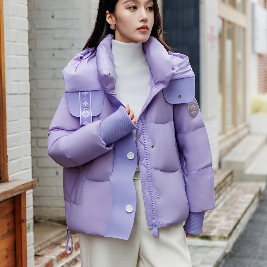 【云云专属】2025新款抗寒保暖加厚百搭衣羽绒外套-E086
