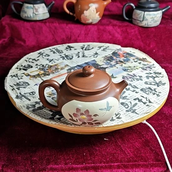 建水紫陶全品茶壶4号