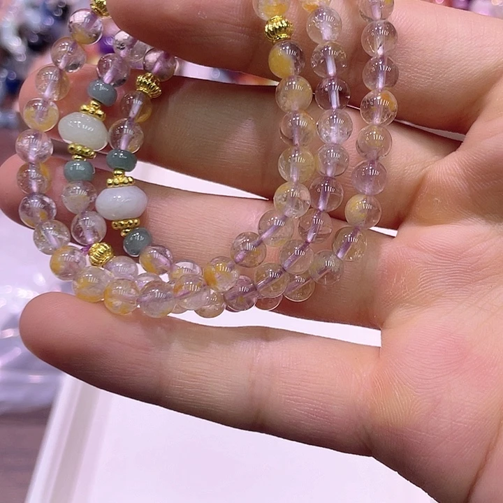 水晶手串未镶嵌03极光23