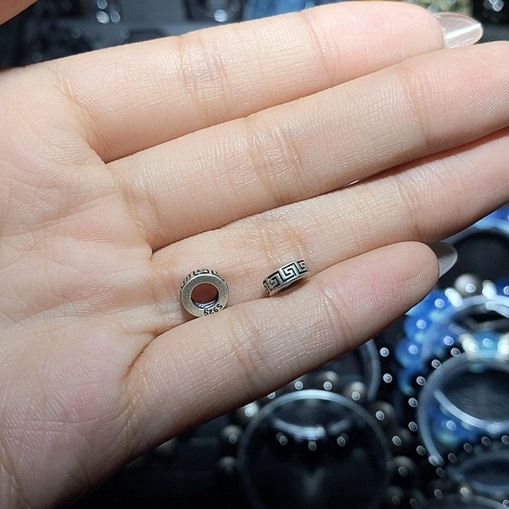 黑曜岩未镶嵌手链Y***H