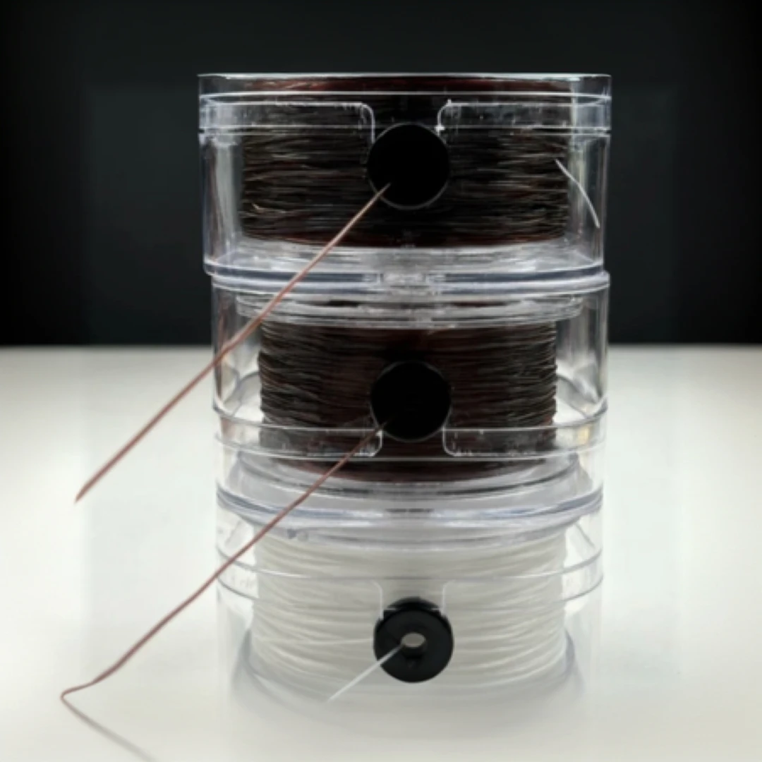 「辰造物」专用水晶/扁口弹力线文玩弹力线手工白色/黑色