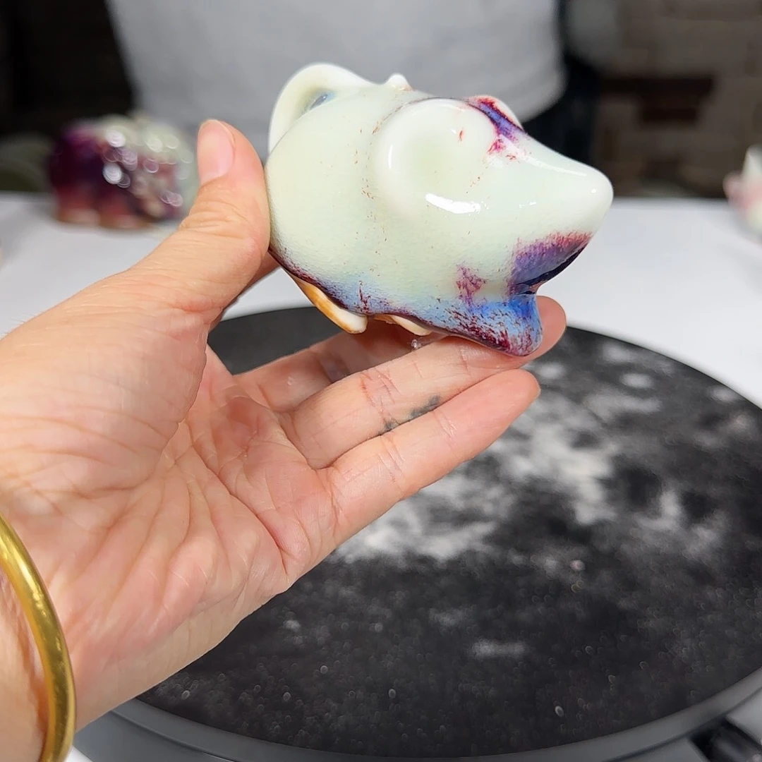 摆件勇****?玉中钧窑煤窑作品