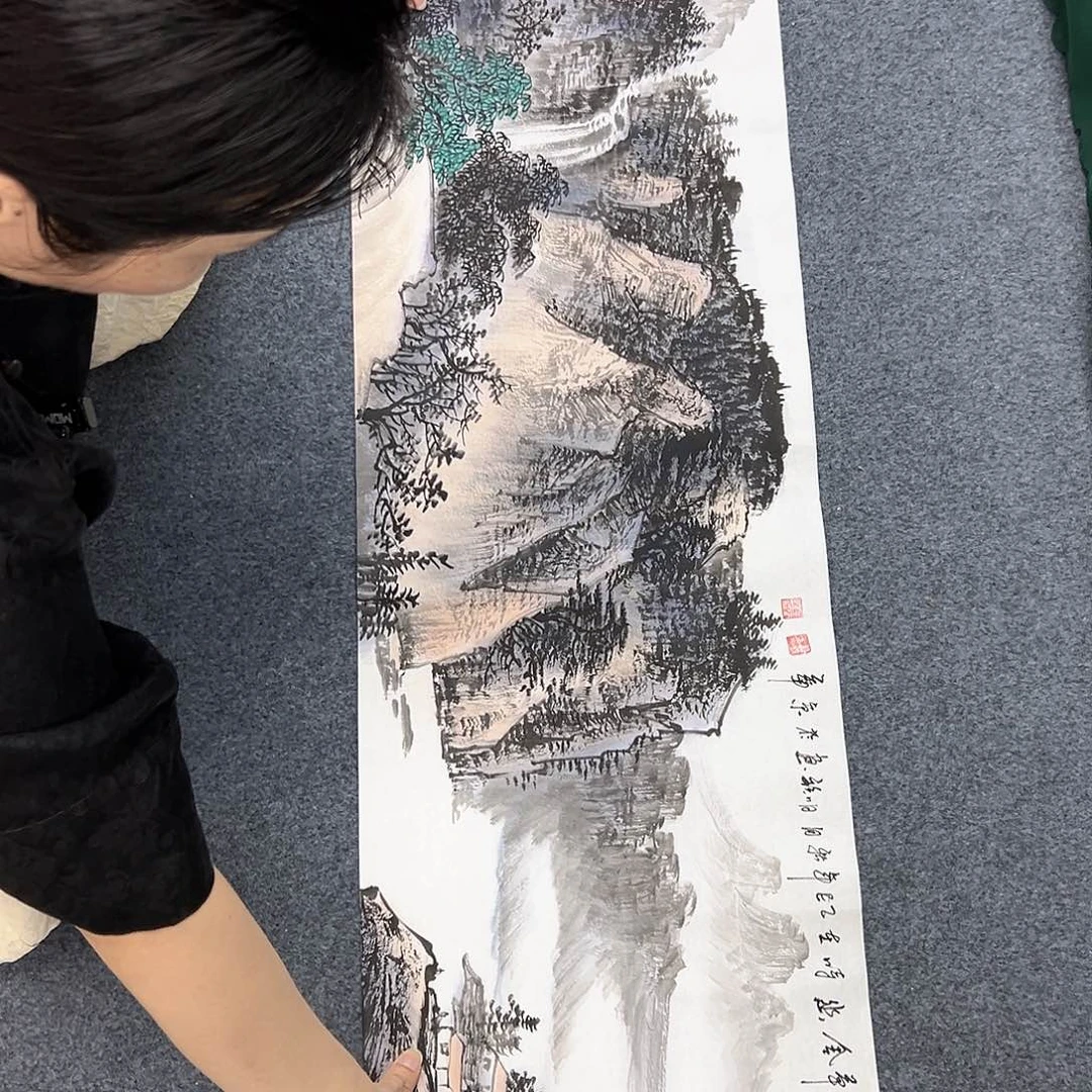 国画宣纸国画纯手绘作品