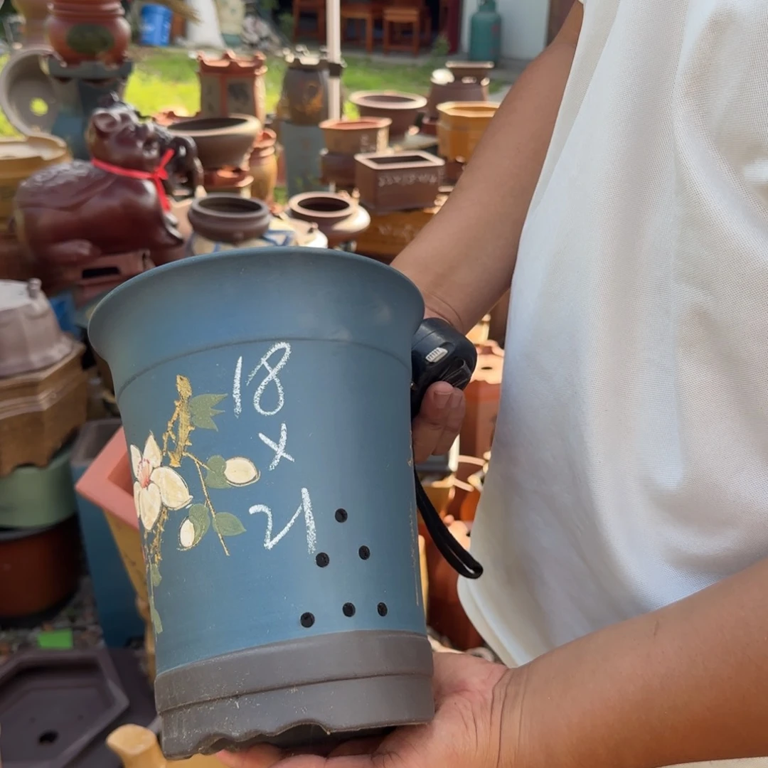 紫砂花盆紫砂花盆花盆盆景盆栽