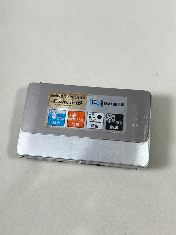 8新 Sony/索尼 tx5 银色 滑盖ccd 复古触摸屏可以涂鸦贴纸换相框