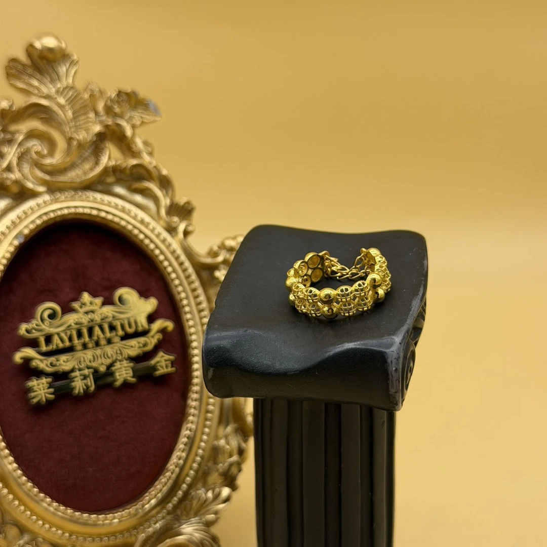 A播 3.86g 足金999 戒指 d