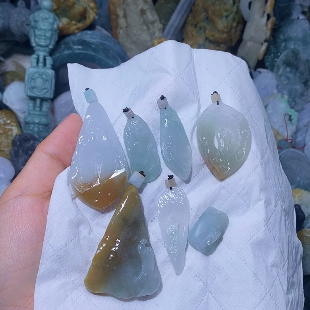 【闪购商品】定制翡翠未镶嵌瘦***王翡翠