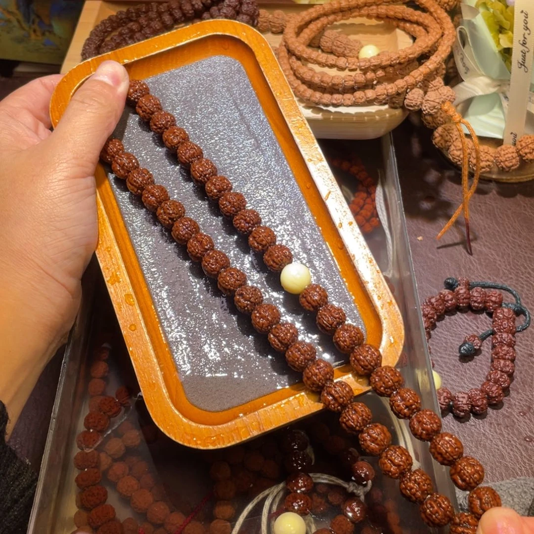 吊坠金刚菩提花王双圈10