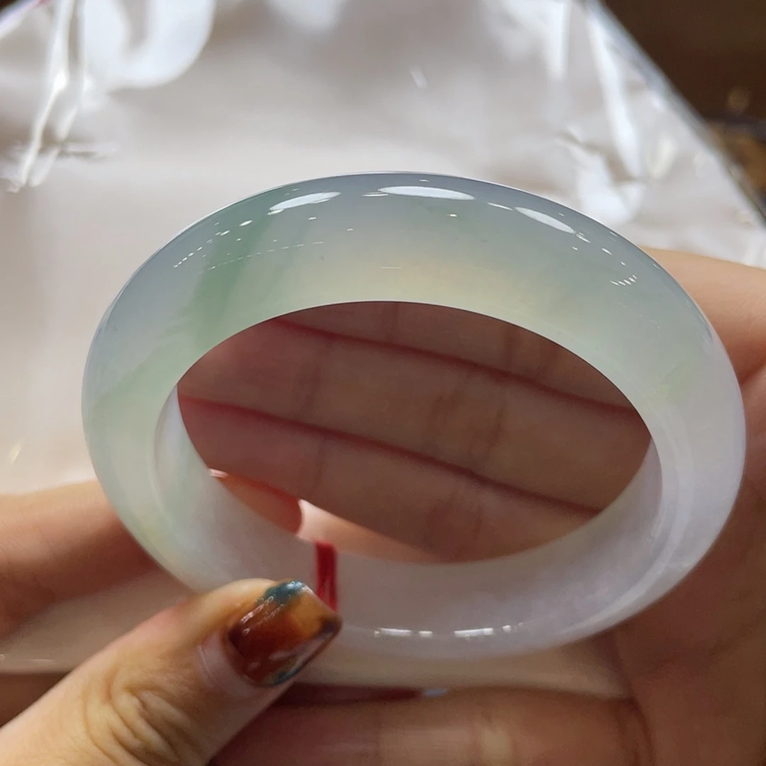 翡翠未镶嵌手镯31 号链接