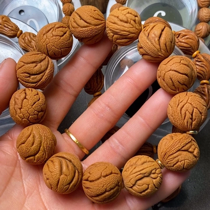 吊坠桃核陕西秦岭山桃核21